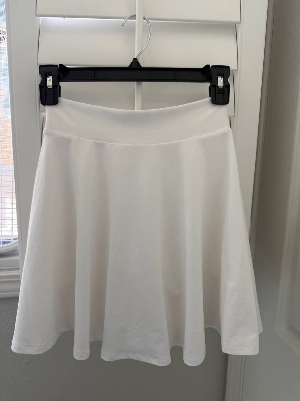 Fabletics Women's White Flared Skirt